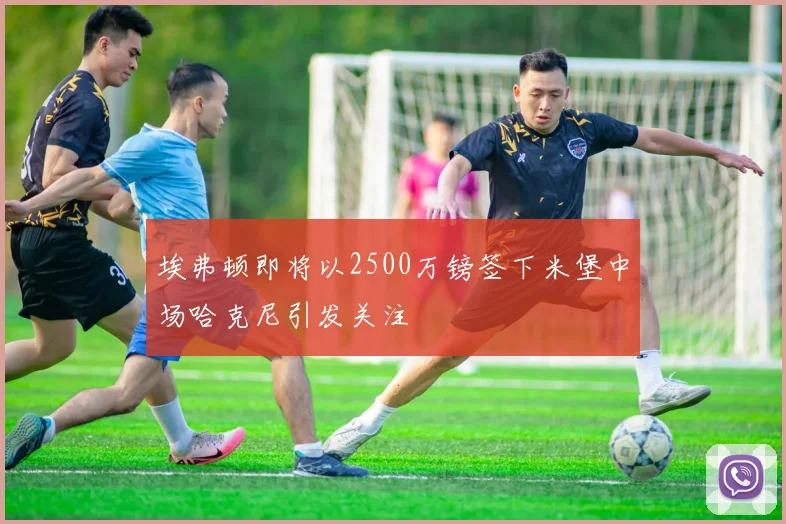 埃弗顿即将以2500万镑签下米堡中场哈克尼引发关注